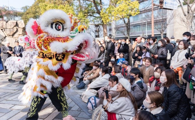 活動現(xiàn)場。中國駐大阪旅游辦事處供圖