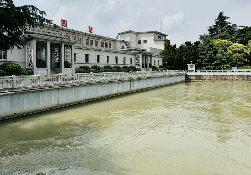 江都水利樞紐。受訪對象供圖